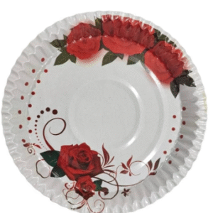 Rose Floral Plate